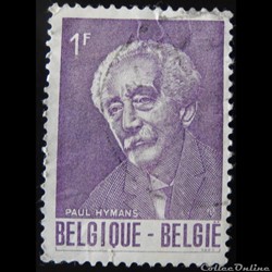 Belgique 01321 Paul Hymans 1F de 1965