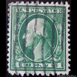 Etats Unis 00182 George Washington 1c de 1912