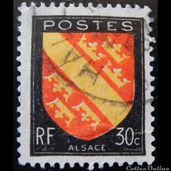 00756 Blason d´Alsace 30c