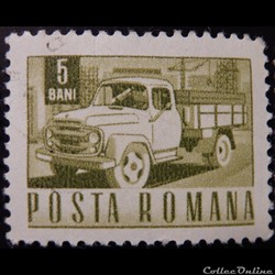 Roumanie 02345 Camion 5 Bani de 1968