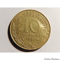 10 centimes Marianne 1997
