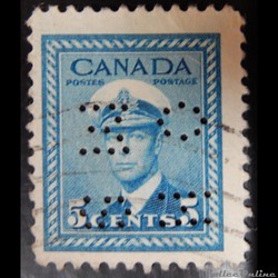 Canada 00211 roi George VI 5c de 1942