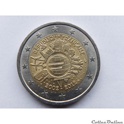France, 10 ans de l'euros 2002-2012