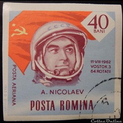 Roumanie PA0203 Andrijan Nicolaev 40 bani de 1964