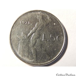 Italie, 50 lires 1978
