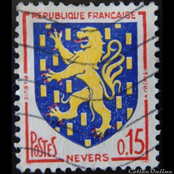 01354 Blason de Nevers 0.15F