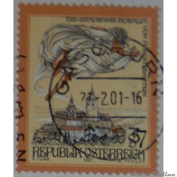 Autriche 02041 La cruelle Rosalia de Forchtenstein 7S de 1997