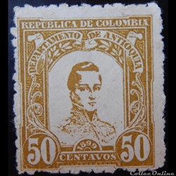Colombie 00108 général Cordoba 50c de 1899