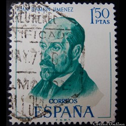 Espagne 01647 Juan Bamon Jimenez 1.50Ptas de 1970