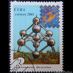 Cuba 04356 Atome 75c de 2001