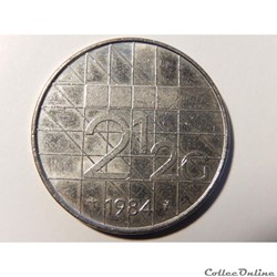 Pays-Bas, 2.5 gulden de 1984