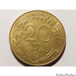 20 centimes Marianne 1985
