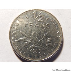 50 centimes Semeuse 1985
