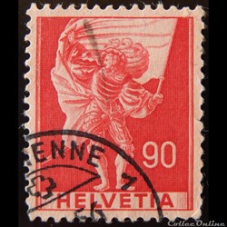 Suisse 00362 Porteur du drapeau 90cts de 1941