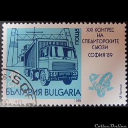 Bulgarie 03267 Camion 42CT de 1989