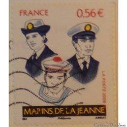 04424 marins de la Jeanne 0,56 € de 2009