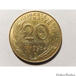 20 centimes Marianne 1995