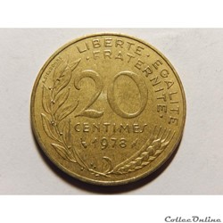 20 centimes Marianne 1978