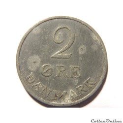 Danemark, 2 ore de 1951