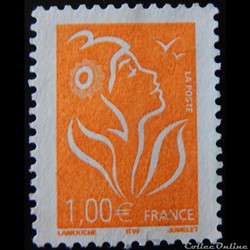 03739 La Marianne de Lamouche orange 1€