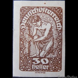 Autriche 00211 mythologie 30H de 1920