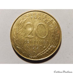 20 centimes Marianne 1997