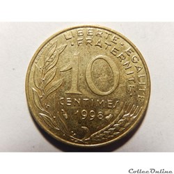 10 centimes Marianne 1998