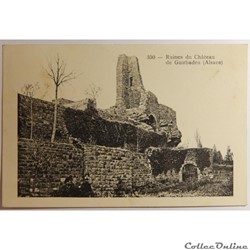 CPA de Rosheim, château de Guirbaden, Bas-Rhin