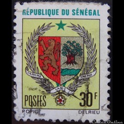 Sénégal 00342 armoirie 30F de 1970