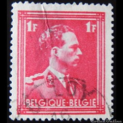 Belgique 00428 roi Léopold III 1F de 1936