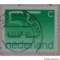 Pays-Bas 01153 chiffre 55c de 1981