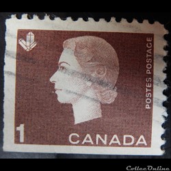 Canada 00328ndbg reine Elisabeth II 1c de 1963