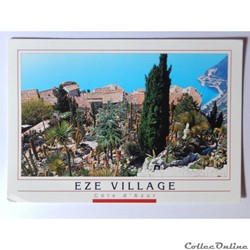 CP des Alpes-Maritimes, Eze, vue du jardin exotique