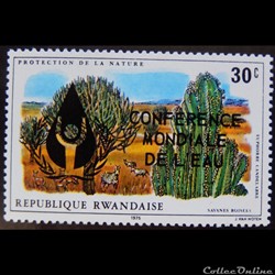 Rwanda 00773 Conférence mondiale de l'eau 30c de 1977