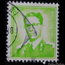 Belgique 01068 roi Baudouin 3F50 de 1958