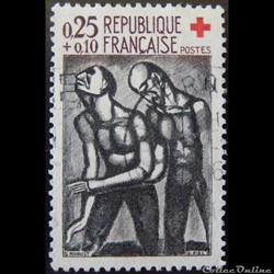 01324 Croix rouge 0.25F