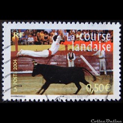 03653 La France à vivre La course landaise 0.50€
