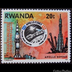 Rwanda 00745 Apollo-Soyouz 20c de 1976