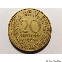 20 centimes Marianne 1963
