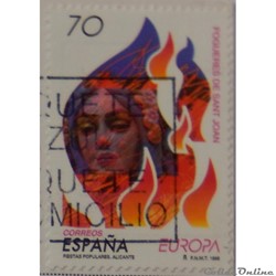 Espagne 03117 fêtes de la St Jean 70Ptas de 1998