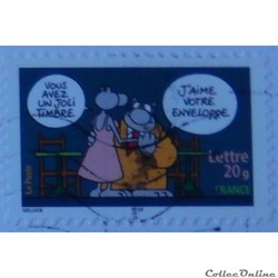 03829 Vous avez un joli timbre - J´aime votre enveloppe 20 gr de 2005
