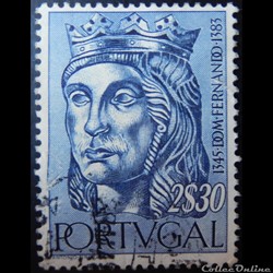 Portugal 00825 roi Fernando 2$30 de 1955