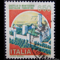 Italie 01694 château de Montecchio 650 lires de 1986