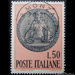 Italie 01033 médaille honorifique 50 lires de 1969