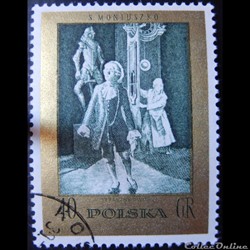 Pologne 02021 opéra "le manoir hanté" 40Gr de 1972