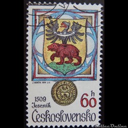 Tchécoslovaquie 02336 Jesenik 60 h de 1979