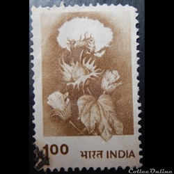 Inde 00629 coton hybride 1.00Rs de 1980