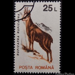 Roumanie 04097 Chamois 25 Lei de 1993