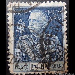 Italie 00176B roi Vittorio Emanuele III 1 Lire de 1925