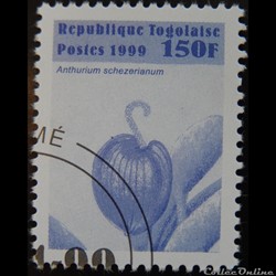 Togo 01688X Anthurium schezerianum 150F de 1999